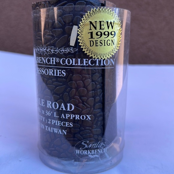 Santas Workbench Collection Accessories brown Pebble Road 2 piece set - Picture 3 of 9